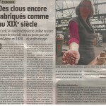 Article d'Orianne Maerten publié dans le Courrier Picard le 8 octobre 2012